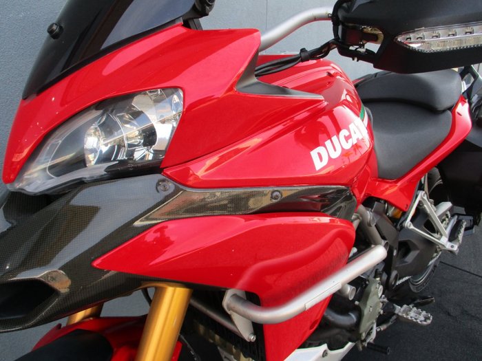 2010 DUCATI MULTISTRADA S TOURING RED