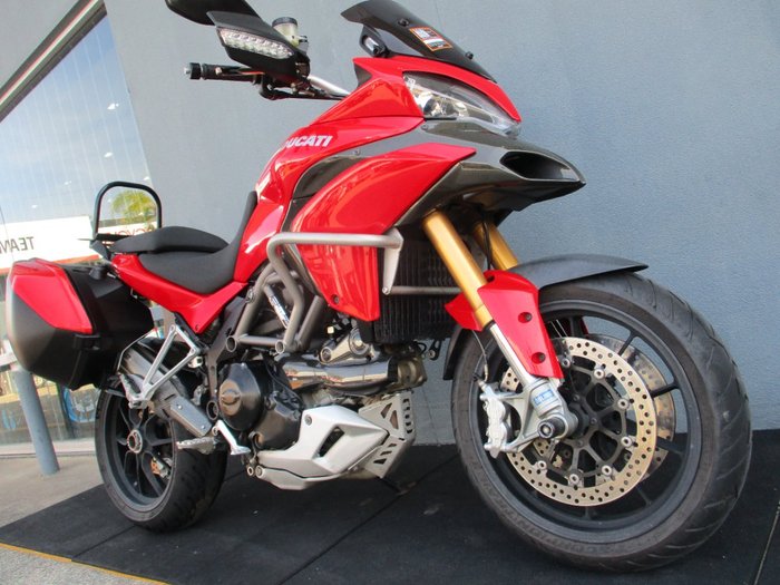 2010 DUCATI MULTISTRADA S TOURING RED