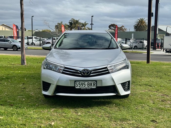 2015 Toyota Corolla Ascent ZRE172R Silver Ash
