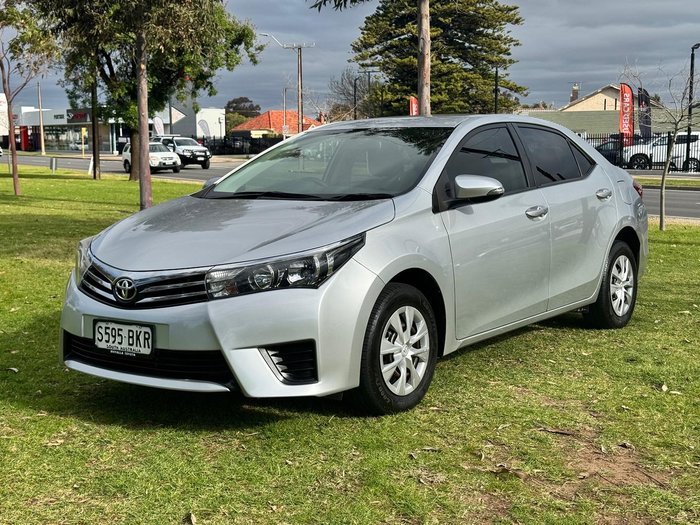 2015 Toyota Corolla Ascent ZRE172R Silver Ash