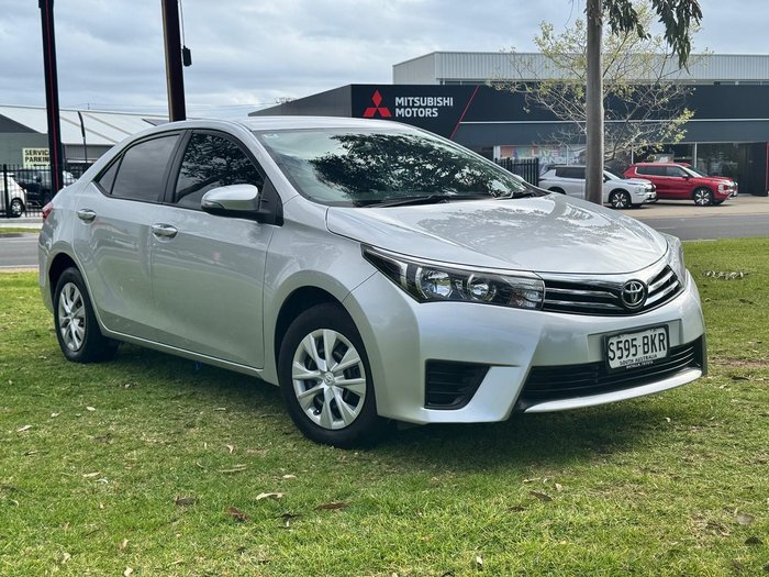 2015 Toyota Corolla Ascent ZRE172R Silver Ash