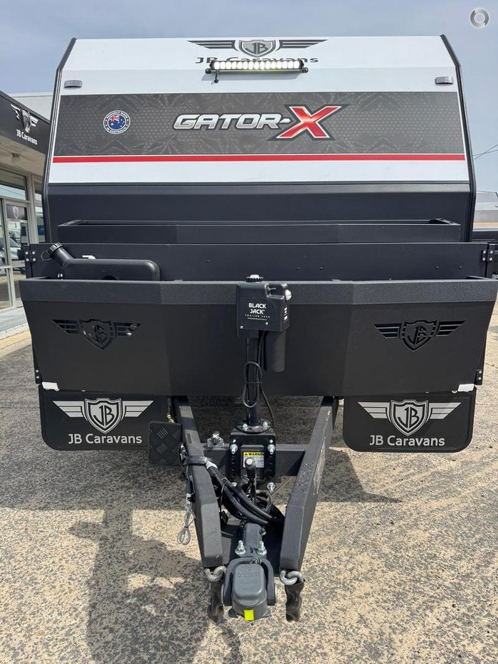2025 JB Caravans Gator X 17'10 Front Door