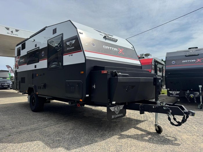 2025 JB Caravans Gator X 17'10 Front Door
