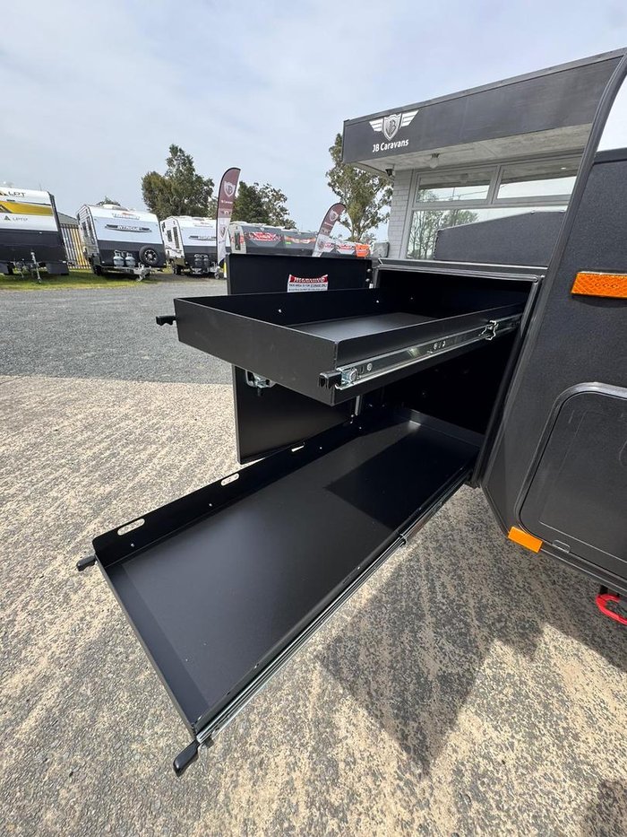2025 JB Caravans Gator X 17'10 Front Door