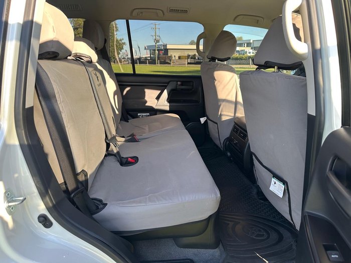 2020 Toyota Landcruiser GXL VDJ200R 4X4 Dual Range White