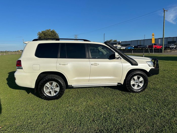 2020 Toyota Landcruiser GXL VDJ200R 4X4 Dual Range White