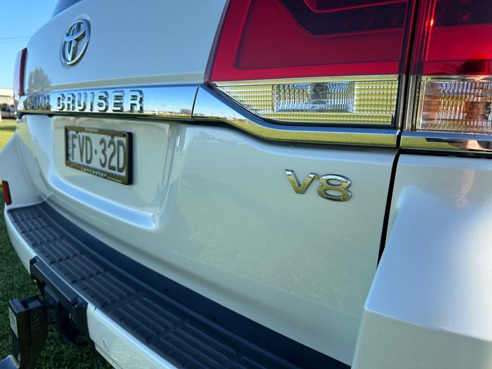 2020 Toyota Landcruiser GXL VDJ200R 4X4 Dual Range White