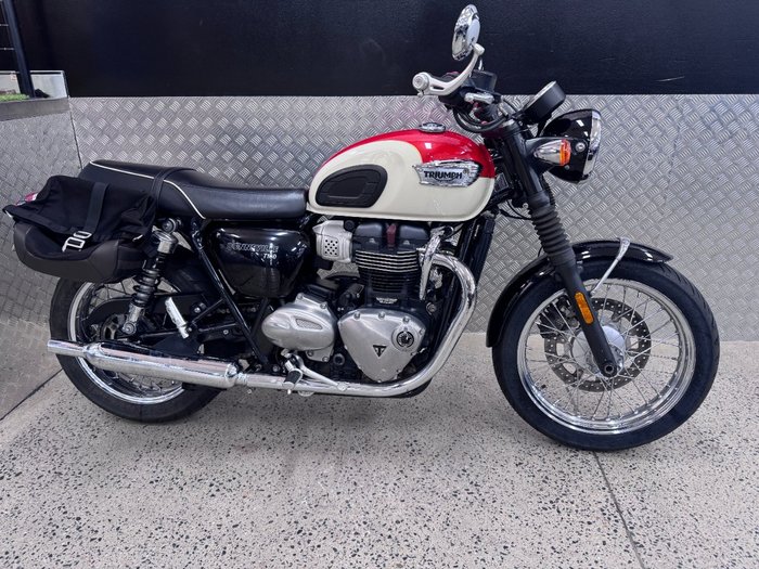 2017 Triumph BONNEVILLE T100 WHITE