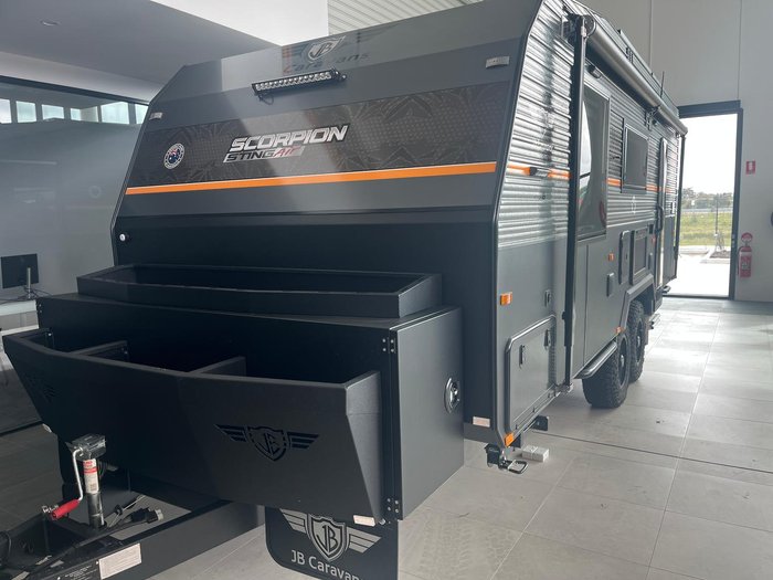 2025 JB Caravans Scorpion Sting Air 20'6 Rd Cafe