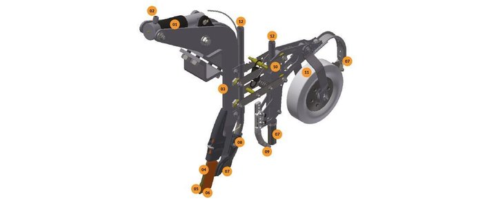 2026 Ausplow Dbs Auseeder D260 Series Tool Frame