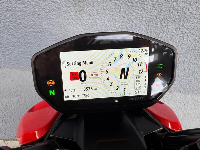2022 Ducati Streetfighter V2 Streetfighter Red