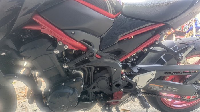 2024 Kawasaki Z900 (ZR900) Red