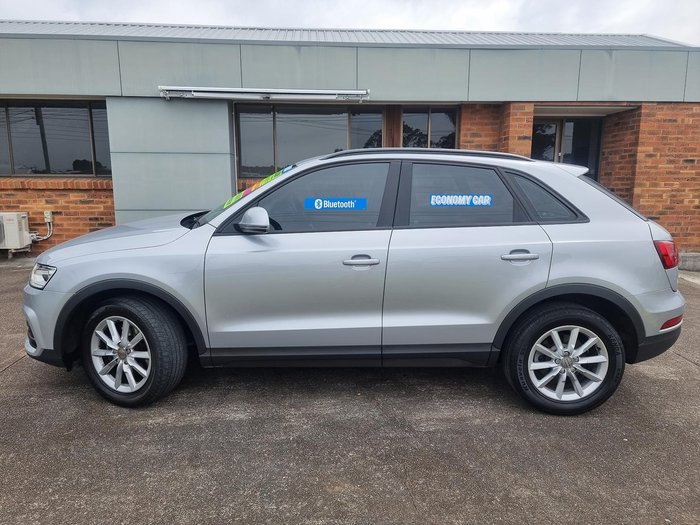 2015 Audi Q3 TDI 8U MY15 Four Wheel Drive Florett Silver