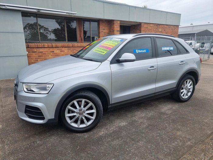 2015 Audi Q3 TDI 8U MY15 Four Wheel Drive Florett Silver