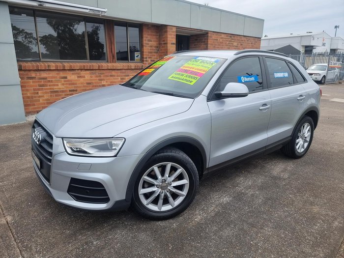 2015 Audi Q3 TDI 8U MY15 Four Wheel Drive Florett Silver