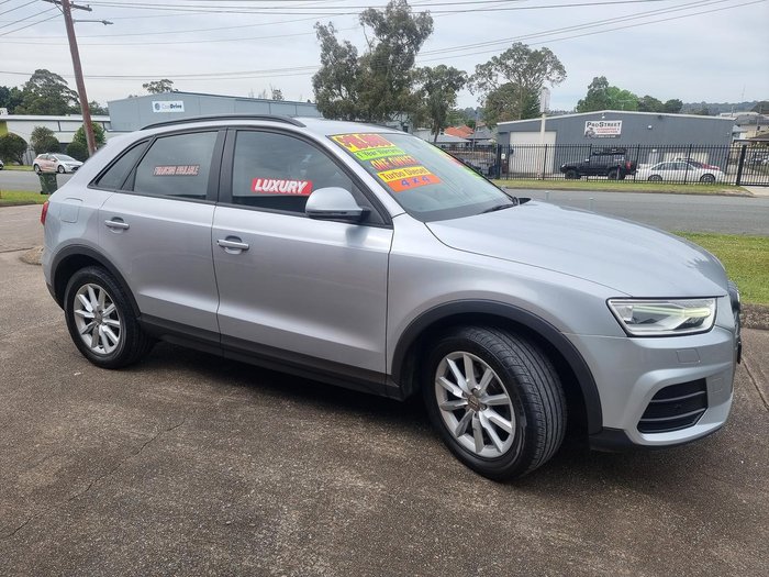 2015 Audi Q3 TDI 8U MY15 Four Wheel Drive Florett Silver