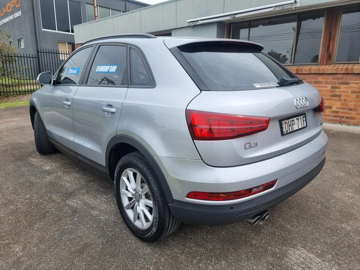 2015 Audi Q3 TDI 8U MY15 Four Wheel Drive Florett Silver