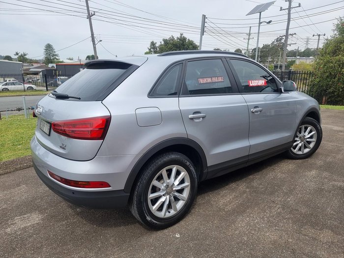 2015 Audi Q3 TDI 8U MY15 Four Wheel Drive Florett Silver