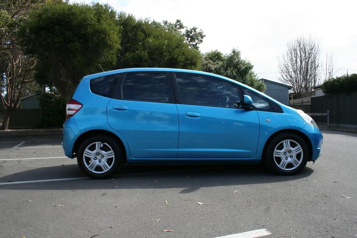 2009 Honda Jazz VTi GE MY10 Cerulean Blue
