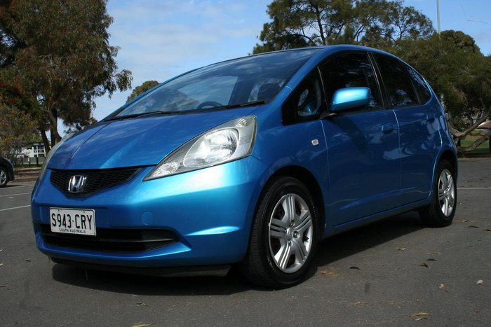 2009 Honda Jazz VTi GE MY10 Cerulean Blue