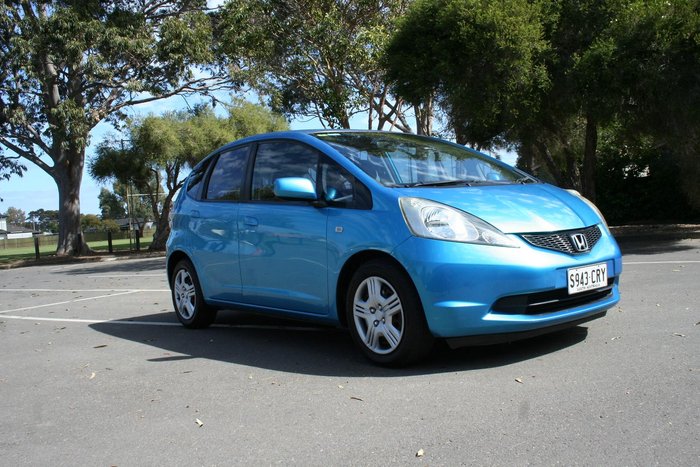 2009 Honda Jazz VTi GE MY10 Cerulean Blue