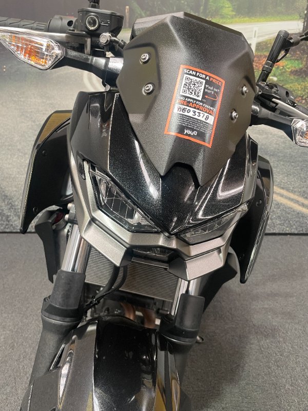 2024 Kawasaki Z500 Black