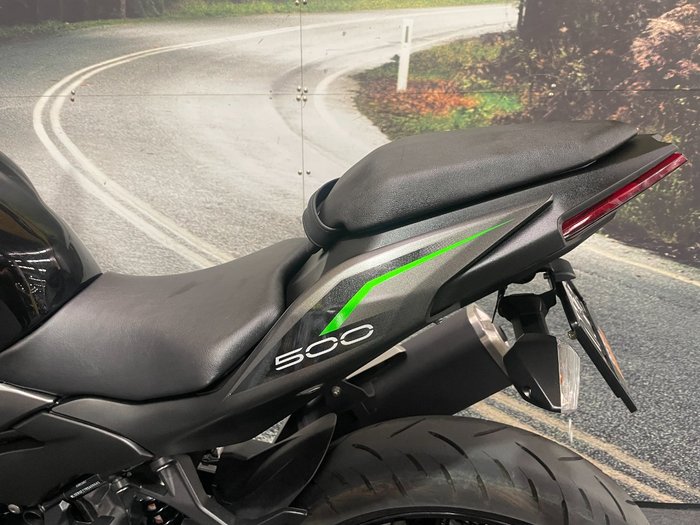 2024 Kawasaki Z500 Black