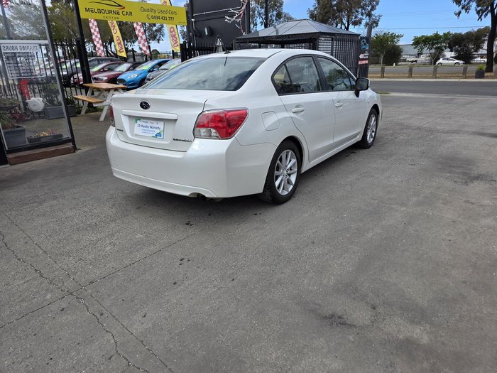 2013 Subaru Impreza 2.0i G4 MY13 AWD Satin White Pearl
