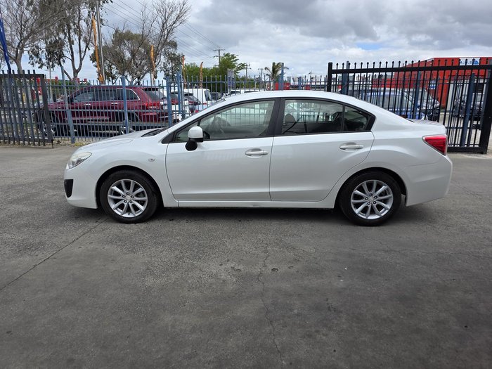 2013 Subaru Impreza 2.0i G4 MY13 AWD Satin White Pearl