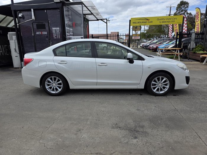 2013 Subaru Impreza 2.0i G4 MY13 AWD Satin White Pearl