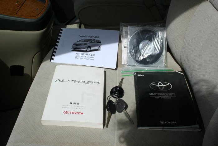 2008 Toyota Alphard 240G ANH20W White