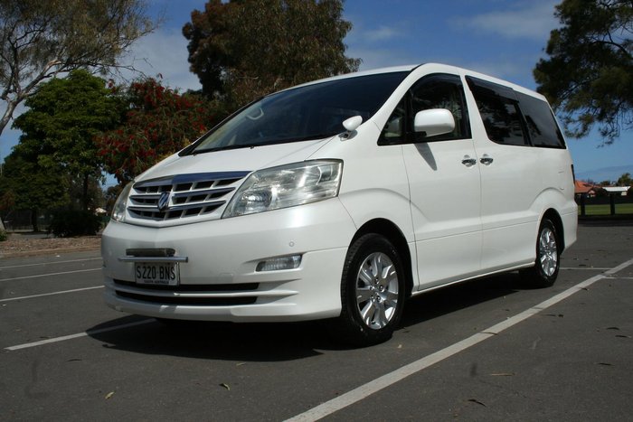 2008 Toyota Alphard 240G ANH20W White