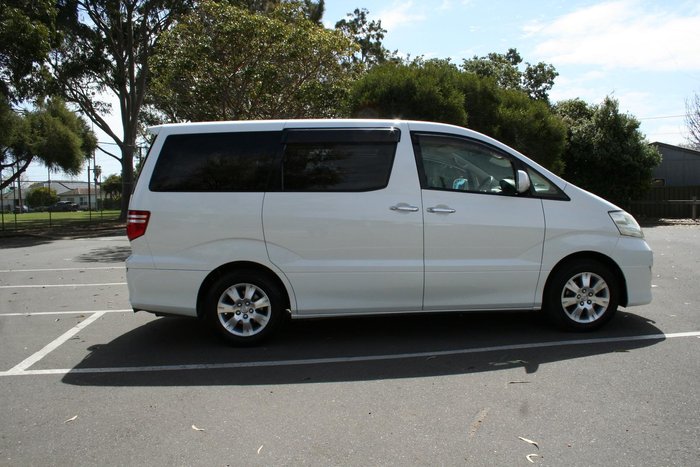 2008 Toyota Alphard 240G ANH20W White