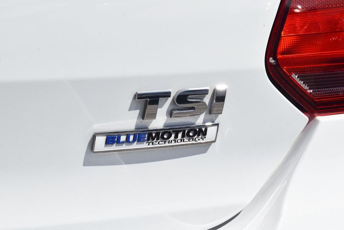 2016 Volkswagen Polo 81TSI Comfortline 6R MY16 Pure White