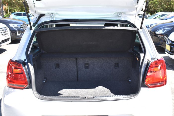 2016 Volkswagen Polo 81TSI Comfortline 6R MY16 Pure White