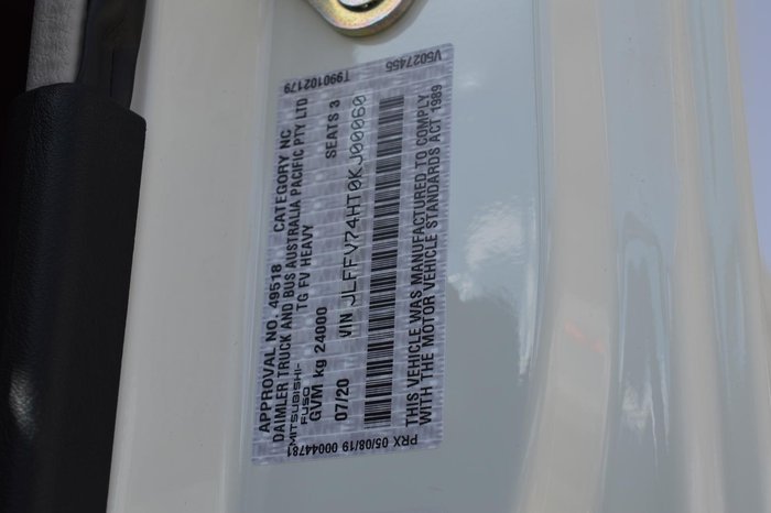 2025 Fuso Shogun FV84 360 White