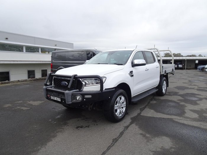 2022 Ford Ranger XLT PX MkIII MY21.75 4X4 Dual Range Alabaster White