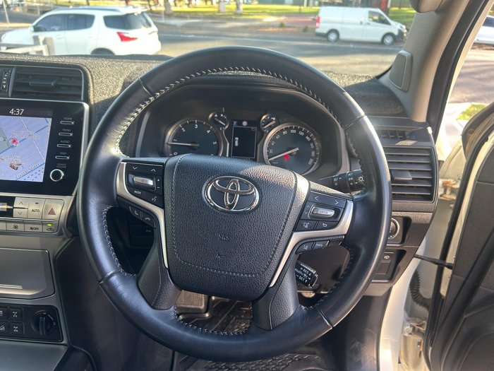 2021 Toyota Landcruiser Prado GXL GDJ150R 4X4 Dual Range Crystal Pearl