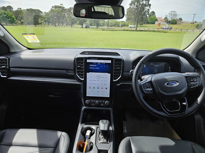 2025 Ford Everest Black Edition MY25.50 4X4 Dual Range Alabaster White