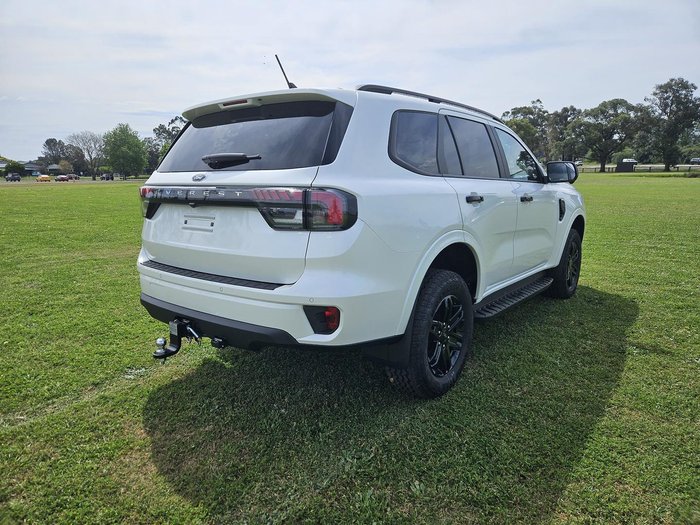 2025 Ford Everest Black Edition MY25.50 4X4 Dual Range Alabaster White