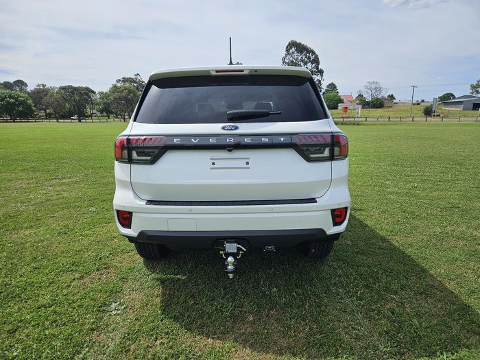 2025 Ford Everest Black Edition MY25.50 4X4 Dual Range Alabaster White