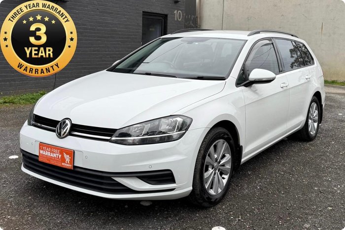 2017 Volkswagen Golf 110TSI Trendline 7.5 MY17 Pure White