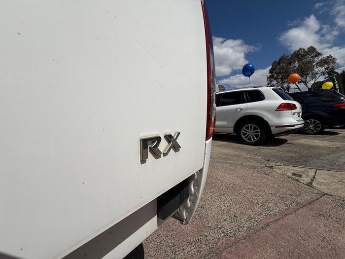 2011 Nissan Navara RX D40 4X4 Dual Range Polar White