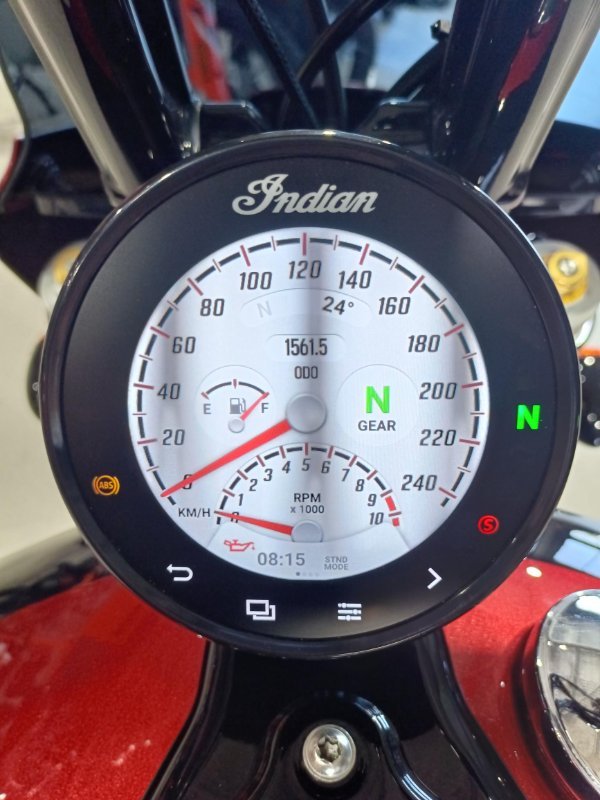 2025 INDIAN SCOUT 101 SUNSET RED