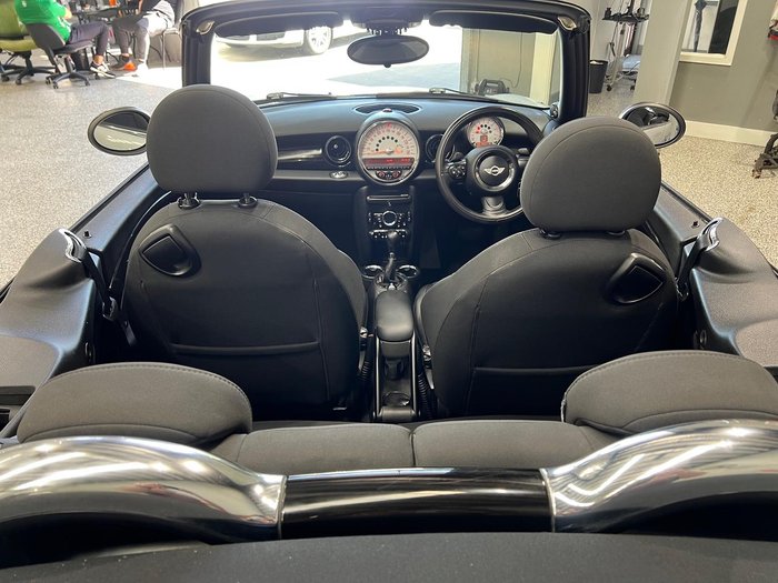 2012 MINI Cabrio Cooper R57 LCI White Silver