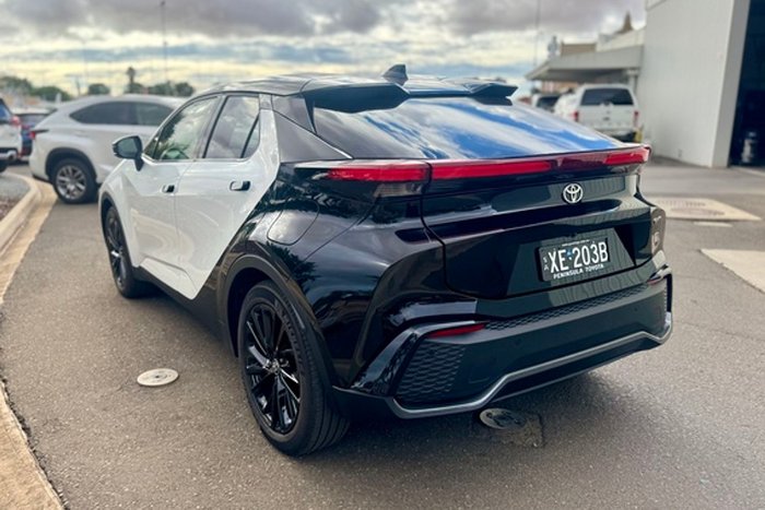 2023 Toyota C-HR GR Sport MAXH25R 4X4 On Demand Frosted White with Black Roof