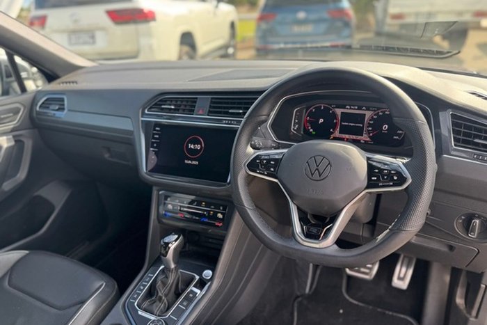 2022 Volkswagen Tiguan 147TDI R-Line Allspace 5N MY23 Four Wheel Drive Blue