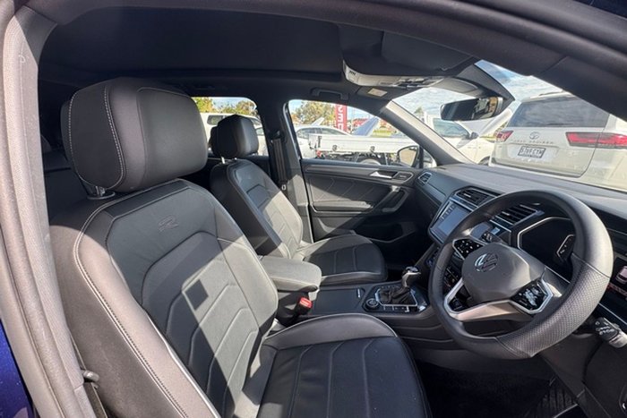 2022 Volkswagen Tiguan 147TDI R-Line Allspace 5N MY23 Four Wheel Drive Blue