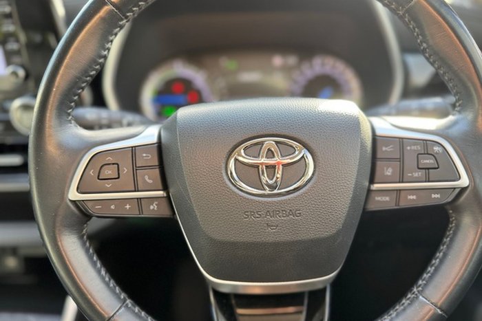 2021 Toyota Kluger Grande AXUH78R 4X4 On Demand Frosted White