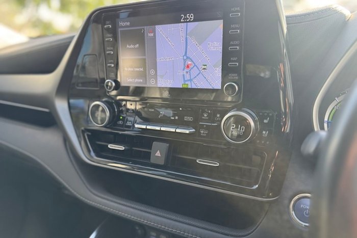 2021 Toyota Kluger Grande AXUH78R 4X4 On Demand Frosted White